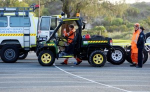 Search resumes for  missing woman Robyn Santen at City Beach this morning. Picture: Ian Munro The West Australian 11/08/2015